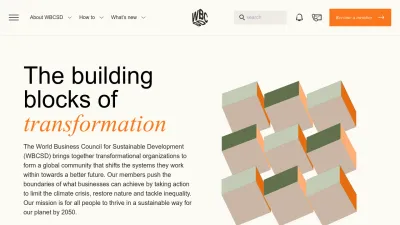 Screenshot of Wbcsd.org