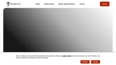 Screenshot of Nianticlabs.com