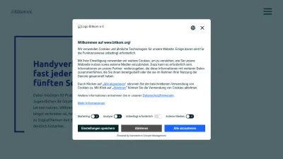 Screenshot of Bitkom.org