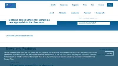 Screenshot preview of ucla.edu
