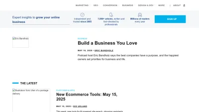 Screenshot of Practicalecommerce.com