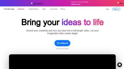 Screenshot of Invideo.io