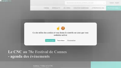 Screenshot of Cnc.fr