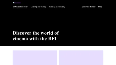 Screenshot preview of bfi.org.uk