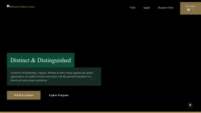 Screenshot of Wm.edu