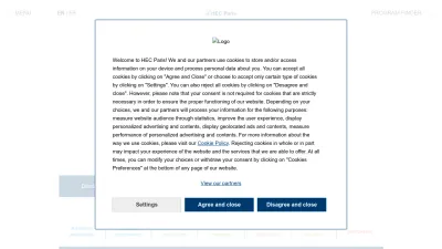Screenshot of Hec.edu