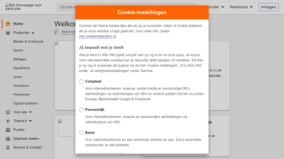 Screenshot of Ing.nl