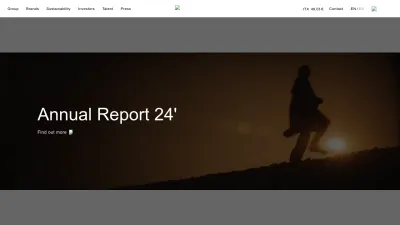 Screenshot preview of inditex.com
