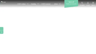 Screenshot preview of cost.eu