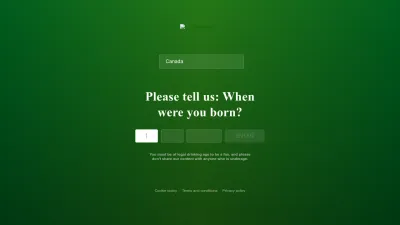 Screenshot preview of heineken.com