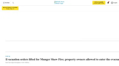 Screenshot of Duluthnewstribune.com