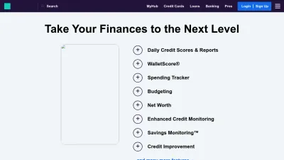 Screenshot of Wallethub.com