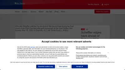 Screenshot of Skysports.com