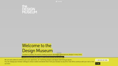 Screenshot preview of designmuseum.org