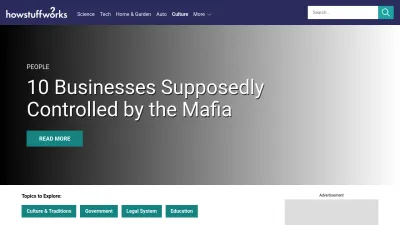 Screenshot of People.howstuffworks.com