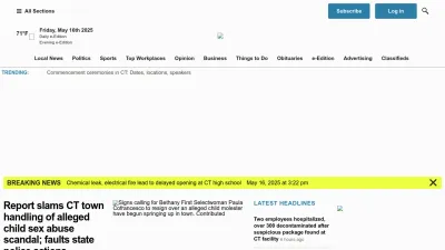 Screenshot of Courant.com