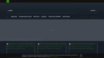Screenshot preview of xataka.com