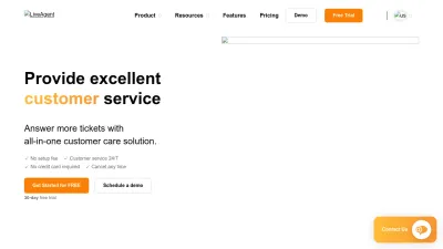 Screenshot of Liveagent.com