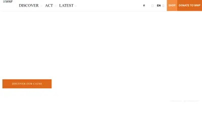 Screenshot preview of wwf.panda.org