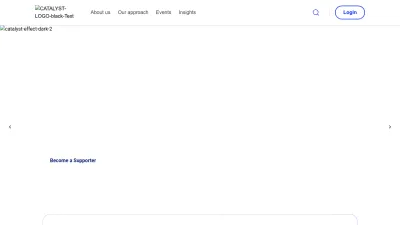 Screenshot of Catalyst.org