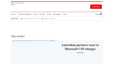 Screenshot of Crn.com.au