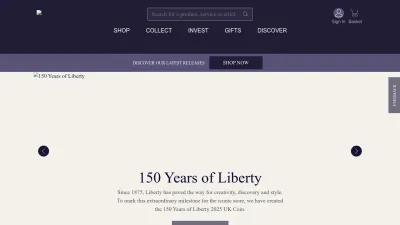 Screenshot of Royalmint.com