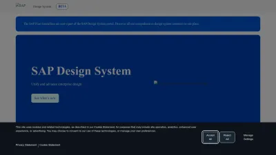 Screenshot preview of experience.sap.com