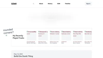 Screenshot of Chrisjdavis.org
