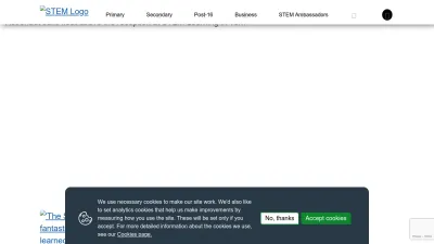 Screenshot of Stem.org.uk
