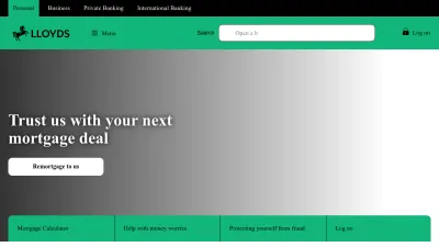 Screenshot preview of lloydsbank.com