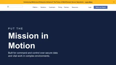 Screenshot preview of mattermost.com