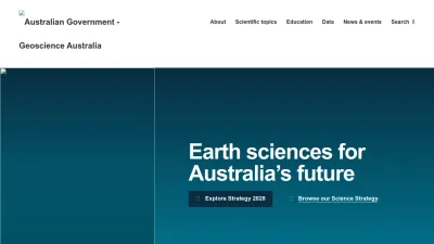Screenshot of Ga.gov.au