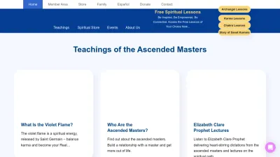 Screenshot preview of summitlighthouse.org