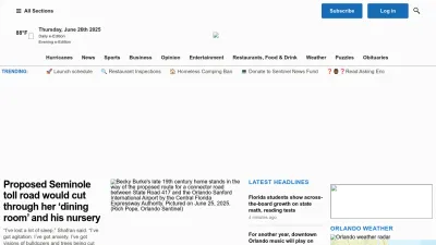 Screenshot preview of orlandosentinel.com