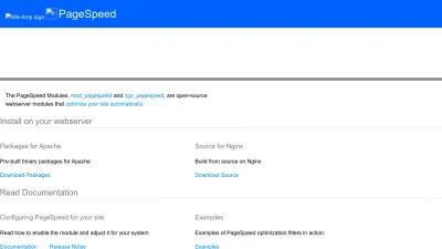 Screenshot of Modpagespeed.com