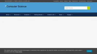 Screenshot of Cs.unc.edu