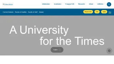 Screenshot of Umb.edu