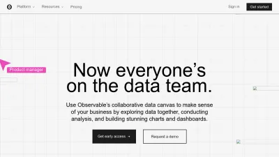Screenshot of Observablehq.com