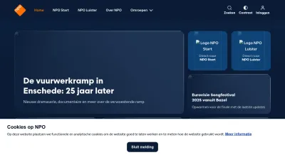 Screenshot of Npo.nl