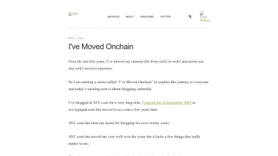 Screenshot preview of avc.com