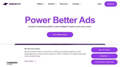 Screenshot of Smartly.io