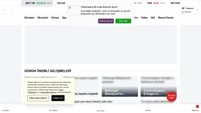Screenshot preview of haberturk.com
