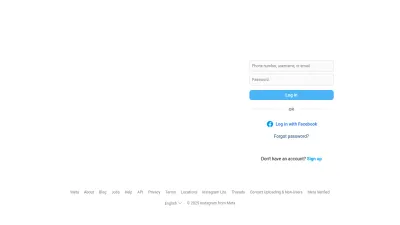 Screenshot of Platform.instagram.com