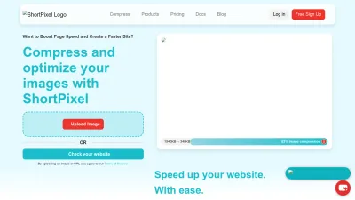 Screenshot preview of shortpixel.com