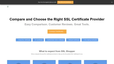 Screenshot of Sslshopper.com