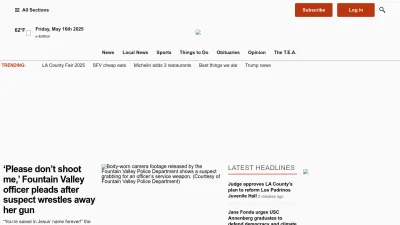 Screenshot of Dailynews.com