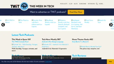 Screenshot of Twit.tv