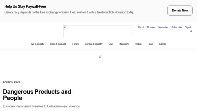 Screenshot of Bostonreview.net