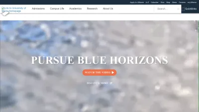 Screenshot of Umaine.edu