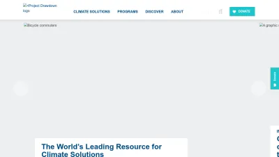 Screenshot of Drawdown.org